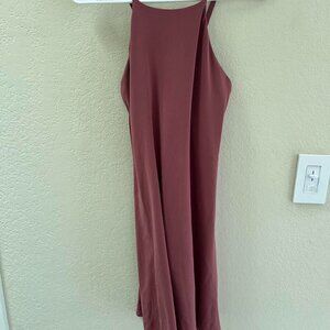 Girlfriend Collective Mauve Dress